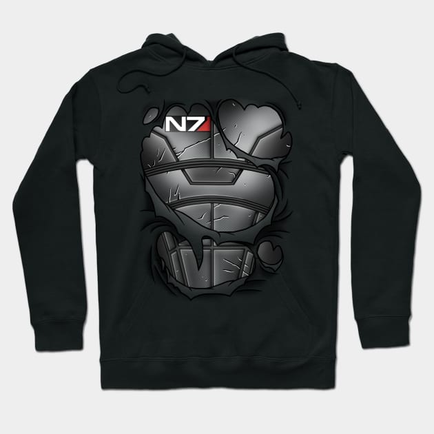 N7 Armor Hoodie by Cattoc_C